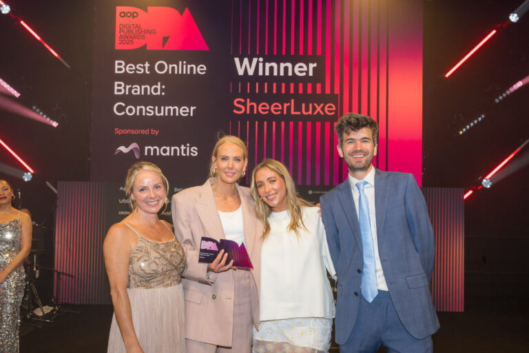 SheerLuxe Honoured as UK’s Leading Digital Brand in Major Industry Awards