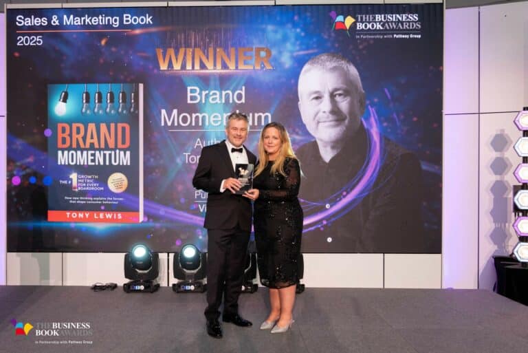 Brand Momentum Takes Top Prize at 2025 Business Book Awards in Sales & Marketing