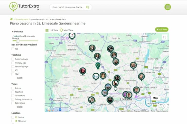 Real-Time Tutor Map Opens After Every Search