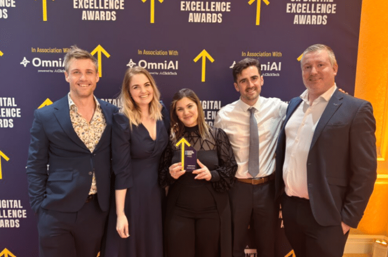 BrainZ Digital Wins Best Use of AI at the UK DigitalExcellence Awards 2026