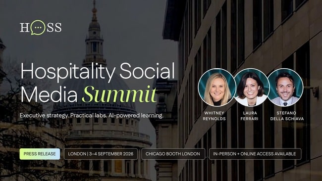 Hospitality Social Media Summit Debuts in London with Former IHG and Hyatt Executives at the Helm