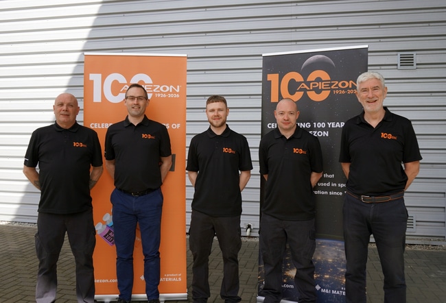 M&I Materials Celebrates 100-Year Milestone for Iconic Apiezon Product Line