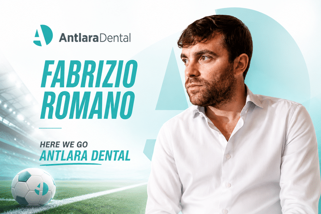 Antlara Dental Announces Strategic Sponsorship Deal with Fabrizio Romano
