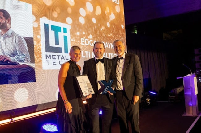 LTi Metaltech Managing Director Receives Oxfordshire Business Person of the Year Honour
