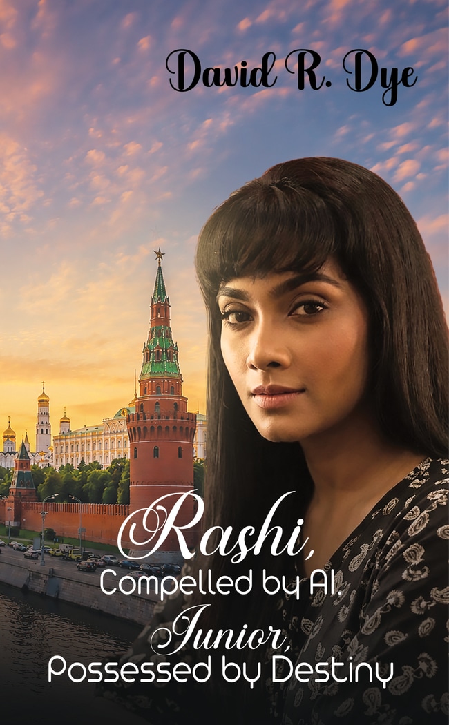 David Dye Unveils Futuristic Espionage Novel Rashi, Compelled by AI. Junior, Possessed by Destiny