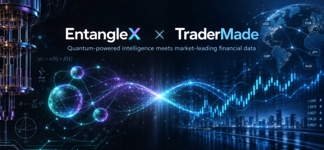 TraderMade and EntangleX team up to explore AI and quantum approaches to financial market prediction