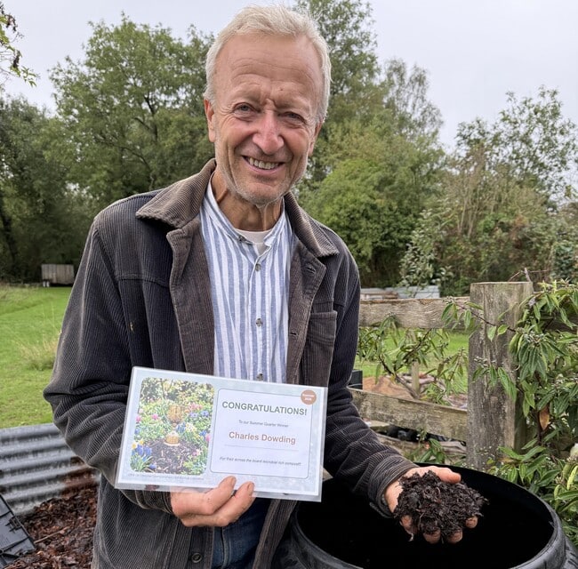Charles Dowding takes Q3 title in UK Compost Championship